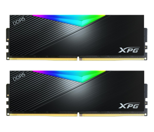 ADATA XPG Lancer RGB DDR5 6400 DIMM 64GB (2x32) CL32 czarna AX5U6400C3232G-DCLARBK - 1230770 - zdjęcie